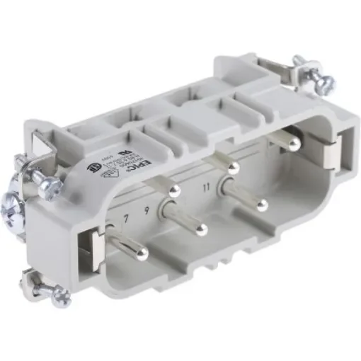 EPIC Heavy Duty Power Connector Insert, 35A, Male, H-BS Series, 12 Contacts - 10170600 product image