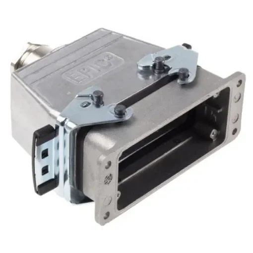 EPIC H-B Heavy Duty Power Connector Hood, 16 Contacts, PG21 Thread, Top Entry - 70364000 product image