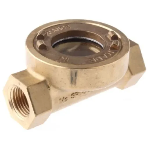 Spirax Sarco Brass Sight Glass Check Valve, BSPP 1/2in, 3.5 bar - 222000 product image
