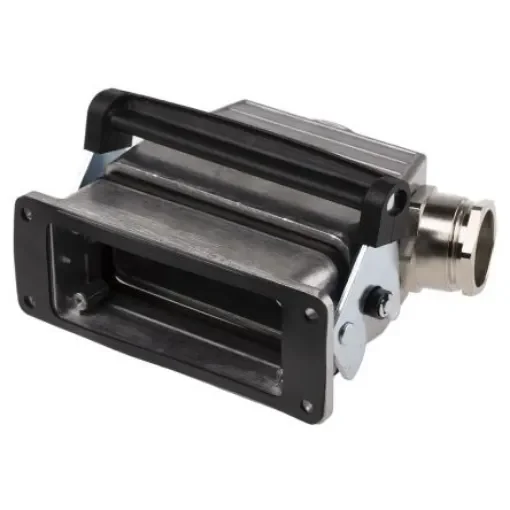 EPIC H-B Heavy Duty Power Connector Hood, 16 Contacts, PG21 Thread, Side Entry - 70365100 product image