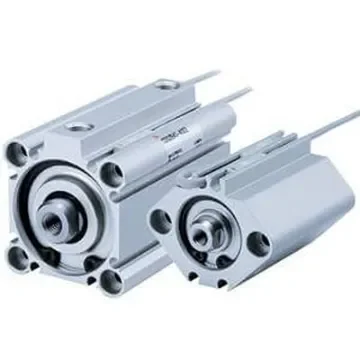 SMC Pneumatic Piston Rod Cylinder - CQ2B50TF-35DZ, 50mm Bore, 35mm Stroke, CQ2 Series, Double Acting product image