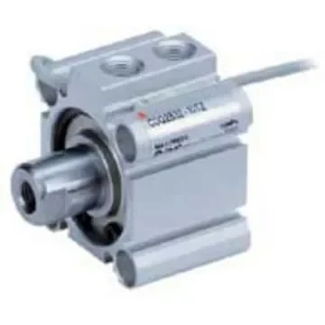 SMC Pneumatic Piston Rod Cylinder - CQ2A25-5S, 25mm Bore, 5mm Stroke, CQ2 Series, Single Acting product image