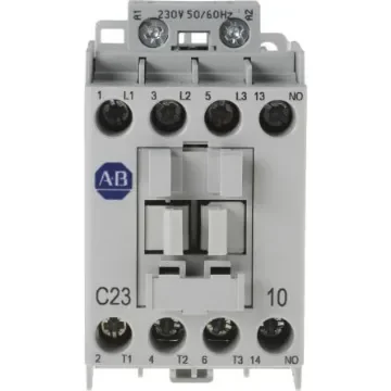 Allen Bradley 100 Series 100C Contactor, 230 V ac Coil, 3-Pole, 23 A, 11 kW, 3NO, 690 V ac - 100-C23KF10 product image