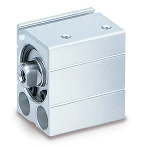 SMC Pneumatic Piston Rod Cylinder - CUJS12-25DM, 12mm Bore, 25mm Stroke, CUJ Series, Double Acting product image