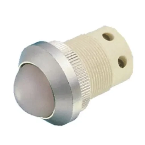 Signal Construct White Panel Mount Indicator, 230V, 22mm Mounting Hole Size - SMQD22638 product image