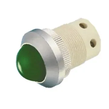 Signal Construct Green Panel Mount Indicator, 130V ac, 22mm Mounting Hole Size - SMSD22738 product image