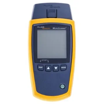 Fluke Networks MICROSCANNER 2 Cable Tester Coaxial, RJ11, RJ45 - MS2-100/RS product image