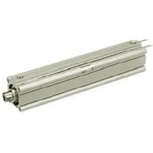 SMC Pneumatic Piston Rod Cylinder - CQ2A50-125DCZ, 50mm Bore, 125mm Stroke, CQ2 Series, Double Acting product image
