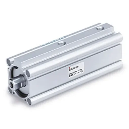 SMC Pneumatic Piston Rod Cylinder - MQQTB10-10D, 10mm Bore, 10mm Stroke, MQQ Series, Double Acting product image