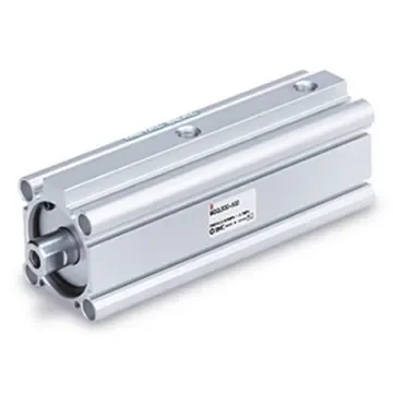 SMC Pneumatic Piston Rod Cylinder - MQQTB20-60D, 20mm Bore, 60mm Stroke, MQQ Series, Double Acting product image