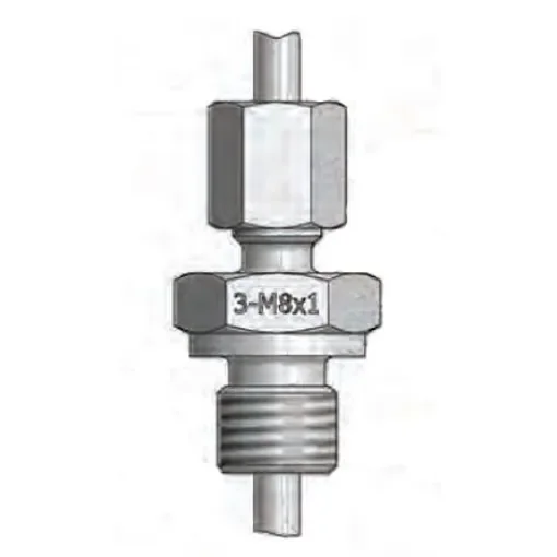 Reckmann M8 Thermocouple Compression Fitting for Use with Mineral Insulated Thermocouple, 1mm Probe - R9-1831 product image