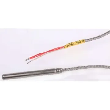 Electrotherm PT100 RTD Sensor, 6mm Dia, 60mm Long, Probe, F0.3 +400°C Max - K1-E-3LS-400 product image