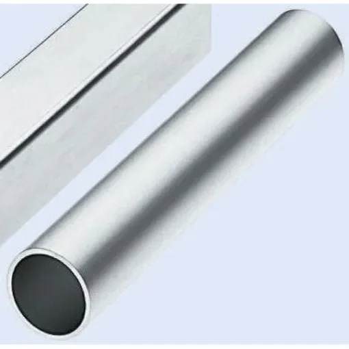 Rose+Krieger Silver Steel Round Tube, 2000mm Length, Dia. 50mm - 80504012000 product image