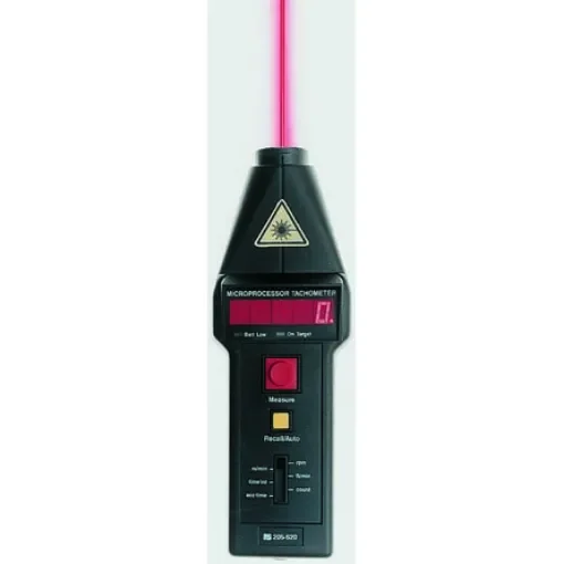 Compact Instruments Tachometer Best Accuracy ±0.05 % - Optical LED 99999rpm - CT6/LSR product image