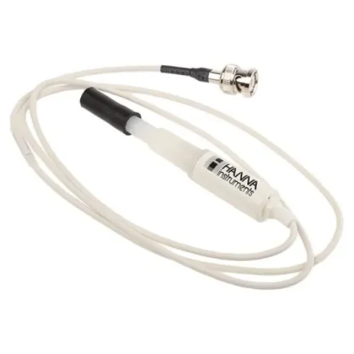 Hanna Instruments FC200B PVDF pH Analysis Electrode, 0 to +50 °C, 0 to 12 pH, BNC Interface product image