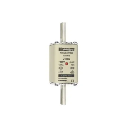 Mersen 250A NH Fuse, NH1, 500V ac - E219815 product image