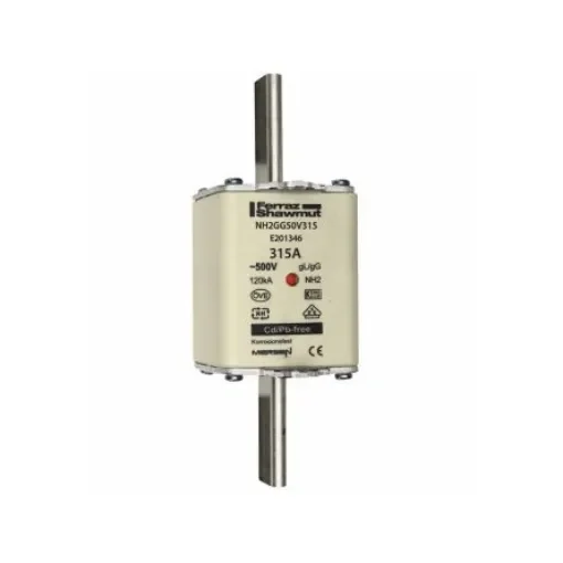 Mersen 315A NH Fuse, NH2, 500V ac - E201346 product image