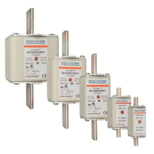 Mersen 80A NH Fuse, NH000, 690V ac - P322059 product image