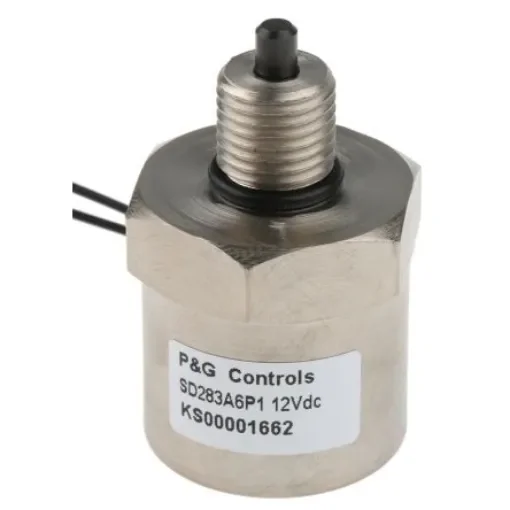Mechetronics Linear Solenoid, 12 V dc, 1.1N - SD283A6P1 product image