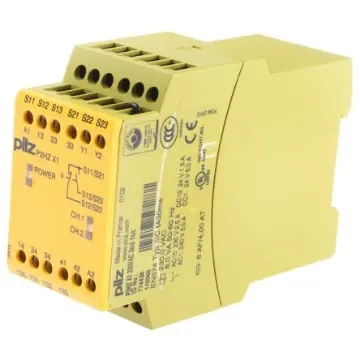 Pilz PNOZ X P2HZ X1 Two Hand Control Safety Relay, 230V ac, Dual-Channel, 3 Safety Contacts - 774438 product image