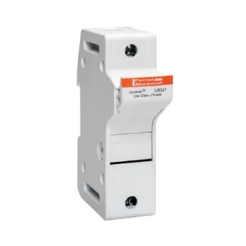 Mersen 30A Rail Mount Fuse Holder for 22 x 58mm Fuse, 1P, 600V ac - US3J1 product image