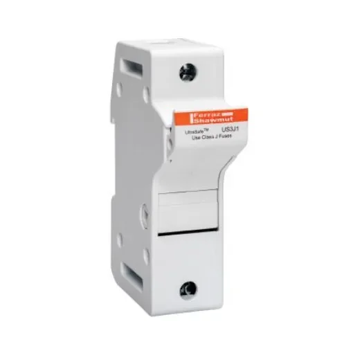 Mersen 30A Rail Mount Fuse Holder for 22 x 58mm Fuse, 1P, 600V ac - US3J1 product image