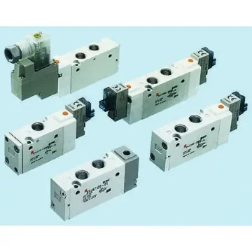 SMC 3/2 Pneumatic Solenoid Valve - Solenoid/Spring G 1/8 SYJ700 Series 110V ac - SYJ712-3DZ-01F-Q product image