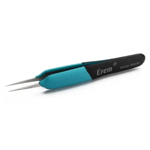 Weller Erem 120 mm, Stainless Steel, Pointed, ESD Tweezers - E5SA product image