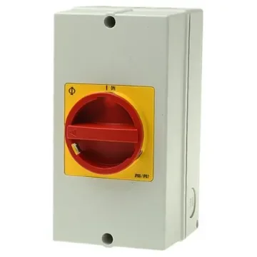 Kraus & Naimer 4P Pole Isolator Switch - 63A Maximum Current, 22kW Power Rating, IP66, IP67 - KG64.T204/GBA301.*KL1V product image