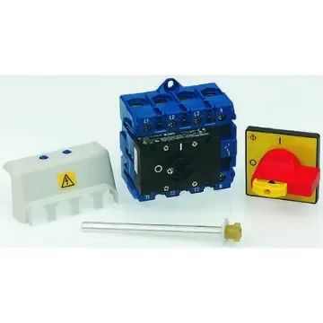 Kraus & Naimer 3P Pole Isolator Switch - 32A Maximum Current, 11kW Power Rating, IP65 - KG32B.T203/GBA282.VE product image