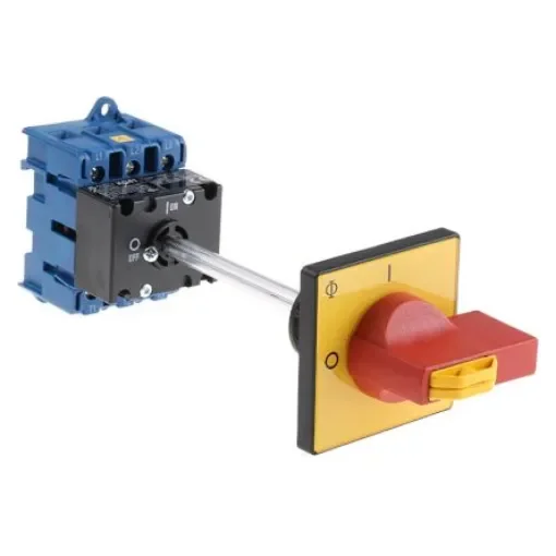 Kraus & Naimer 3P Pole Isolator Switch - 40A Maximum Current, 15kW Power Rating, IP65 - KG41B.T203/GBA282.VE product image