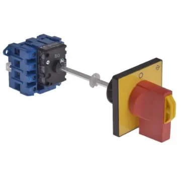 Kraus & Naimer 4P Pole Isolator Switch - 32A Maximum Current, 11kW Power Rating, IP65 - KG32B.T204/GBA302.VE product image