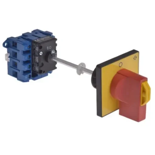 Kraus & Naimer 4P Pole Isolator Switch - 32A Maximum Current, 11kW Power Rating, IP65 - KG32B.T204/GBA302.VE product image