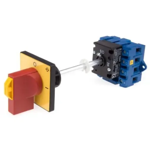 Kraus & Naimer 4P Pole Isolator Switch - 40A Maximum Current, 15kW Power Rating, IP65 - KG41B.T204/GBA302.VE product image