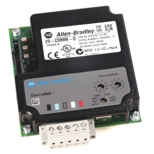 Allen Bradley Adapter for Use with PowerFlex 70, PowerFlex 700, PowerFlex 700H, PowerFlex 700S, PowerFlex 750, 19mm - 20-COMM-D product image