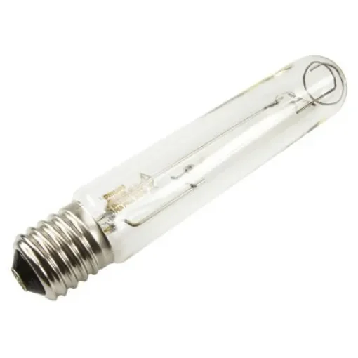Philips Lighting 250 W Clear Tubular SON-T Sodium Lamp, GES/E40, 2000K, 48mm - 250SONTPLUS product image