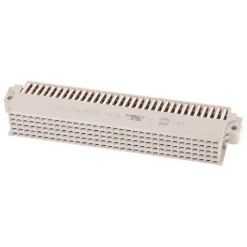 HARTING har-bus 64 160 Way 2.54mm Pitch, 5 Row, Right Angle DIN 41612 Connector, Socket - 02041601101 product image