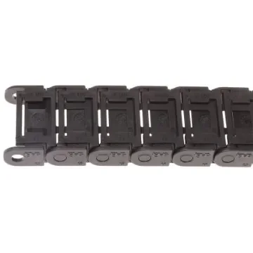 Igus 7, e-chain Black Cable Chain - Flexible Slot, W37 mm x D15mm, L1m, 38 mm Min. Bend Radius, Igumid G - 07.30.038.0 product image