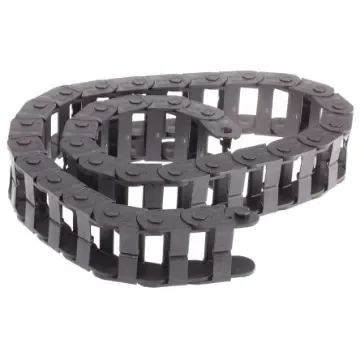 Igus E14, e-chain Black Cable Chain - Flexible Slot, W50 mm x D25mm, L1m, 48 mm Min. Bend Radius, Igumid NB - E14.3.048.0 product image