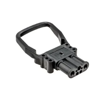 Rema Black Chassis Mount 2P Industrial Power Socket, Rated At 160A, 150 V - 95017-01 product image