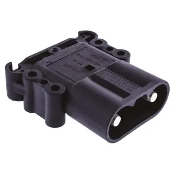 Rema Black Chassis Mount 2P Industrial Power Plug, Rated At 160A, 150 V - 95044-01 product image