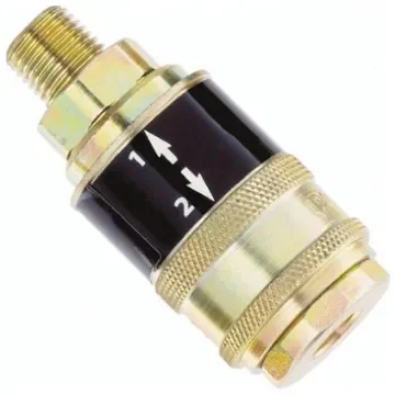 PCL Steel Male Pneumatic Quick Connect Coupling, R 3/8 Male Threaded - SC21EM product image