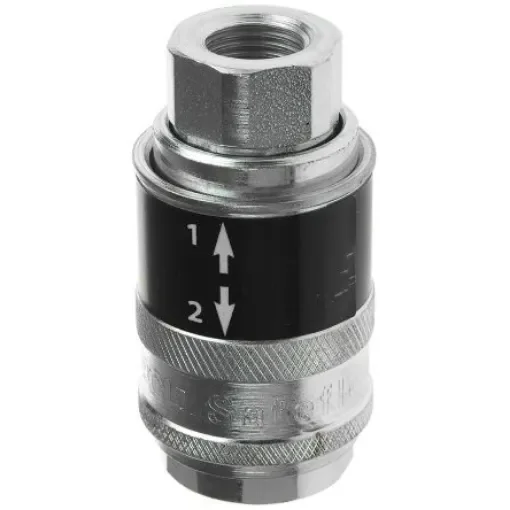 PCL Steel Female Pneumatic Quick Connect Coupling, Rp 1/4 Female Threaded - SC21CF product image