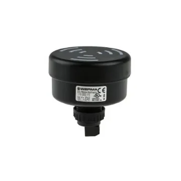 Werma Wall Mount Buzzer, 24 V, 100dB at 1 m, IP65, AC, DC, 8-Tone - 110.000.75 product image