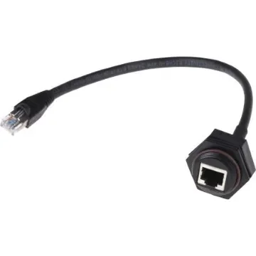 Molex ENSP3F5 Series Female, Male RJ45 Connector, Panel Mount, F/UTP Shield Straight 8 -Way - 1300550013 product image