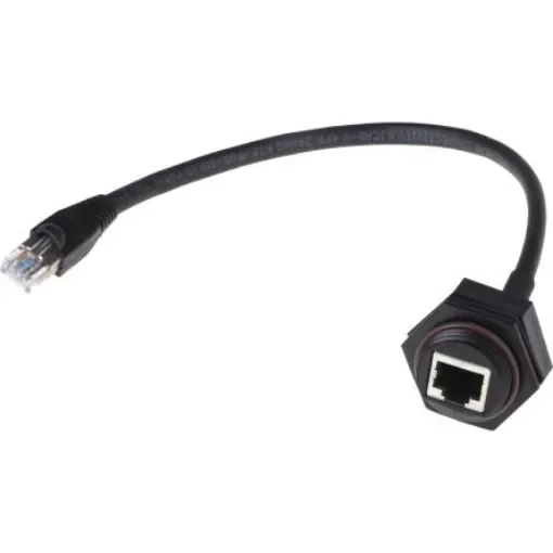 Molex ENSP3F5 Series Female, Male RJ45 Connector, Panel Mount, F/UTP Shield Straight 8 -Way - 1300550013 product image