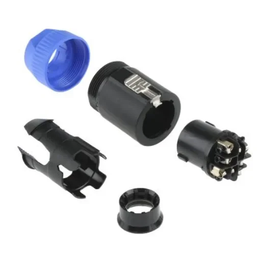 Neutrik NL8FC Cable Mount Loudspeaker Connector Socket, 8 Way, 30A, Solder Termination product image