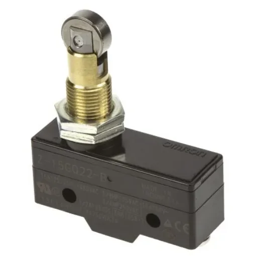 Omron Z Series Plunger Limit Switch, NO/NC, IP00, SPDT, 500V ac Max, 15A Max - Z-15GQ22B product image