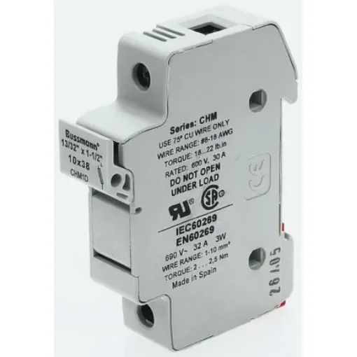 40A Fuse & Fuse Holder Assembly for use with TE10S Series - FU1451/40A product image