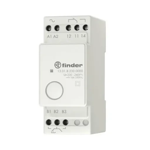 Finder DIN Rail Power Relay, 230V ac Coil, 16A Switching Current, SPDT - 13.01.8.230.0000 product image